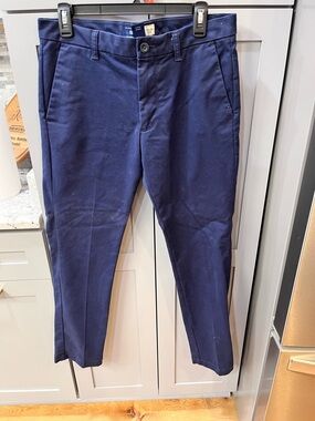 Men's Navy Izod Chino Pants